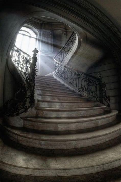 Old Gothic Staircase Stairs