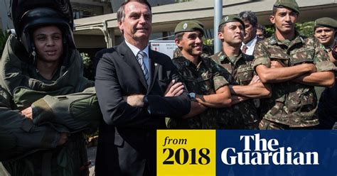 Brazils Far Right Frontrunner Bolsonaro Vows To Rule With Authority