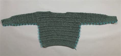 Easy Crochet Sweater Pattern Bead Stitch Pullover Knitcroaddict