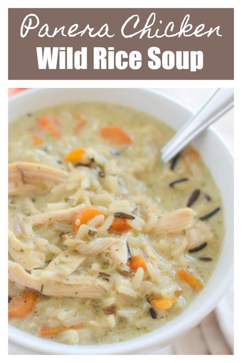 If all else fails, watch the video! Chicken and Wild Rice Soup - Panera Copycat Recipes ...