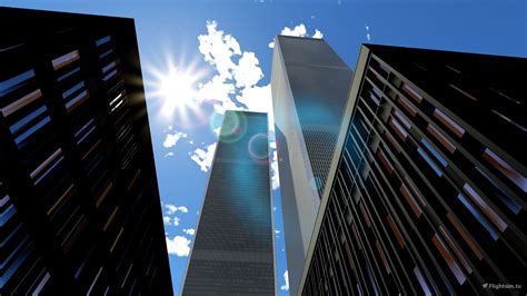 Roprod Audiovisual World Trade Center Twin Towers For Msfs