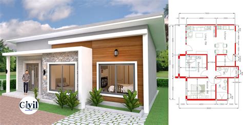 Small House Plans 10×8 With 2 Bedrooms Shed Roof Engineering Discoveries