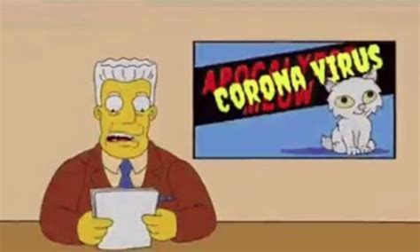 Un Scénariste Des Simpson Sagace Des Fake News Liées Au Coronavirus