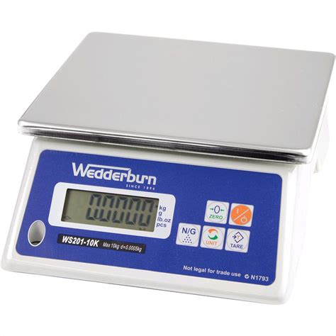 Wedderburn Ws20110k Digital Bench Scale 10kg X 05