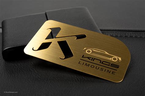 $10 flat rate shipping whether you order 100 cards or 1,000, don't worry about heavy metal business cards costing an arm and a leg for shipping. Gold Metal Business Cards