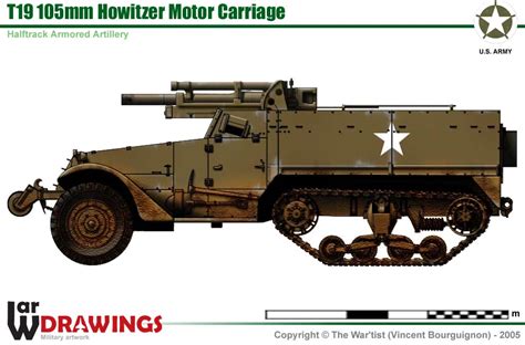 T19 105 Mm Howitzer Motor Carriage