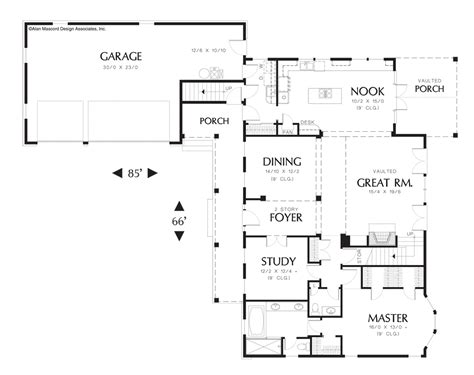 Cape cod home plans are characterized by their clean lines and straightforward appearance, which stems from the practical needs of the original new england settlers. Image for Covington-Cape Cod Style Plan with His and Hers ...