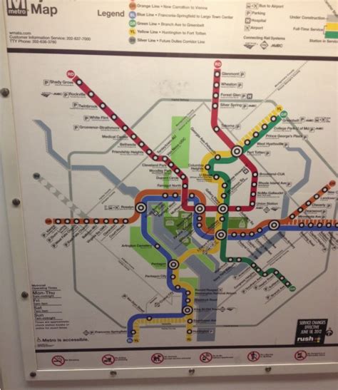 New Metrorail Map Home To Move Train Northern