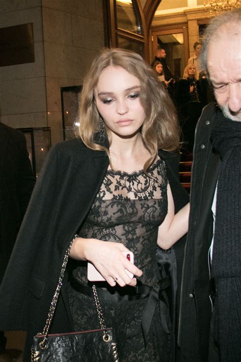Lily Rose Depp See Through 8 Photos Thefappening