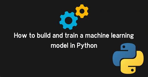 An Introduction To Machine Learning With Python