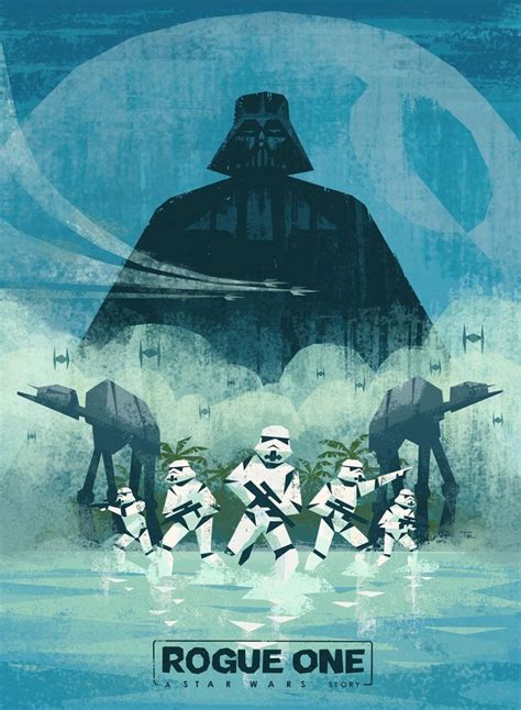 Star Wars Rogue One Empire Poster Travis Ruiz Star Wars Film Star