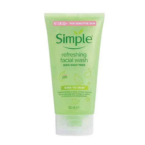 Simple Kind To Skin Refreshing Facial Wash Gel 150 Ml507 Oz