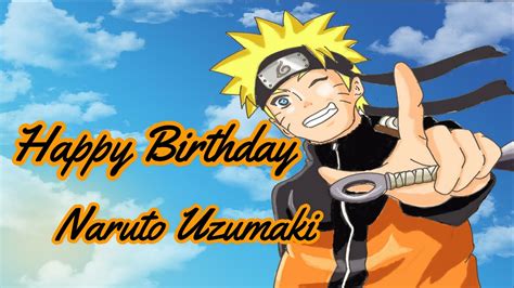 Naruto Happy Birthday