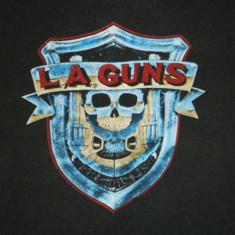 Vintage La Guns 1988 Show No Mercy Tour T Shirt La 80s Defunkd