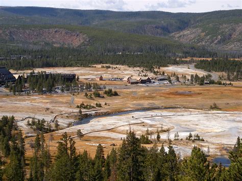 Upper Geyser Basin Yellowstone National Park Wyoming