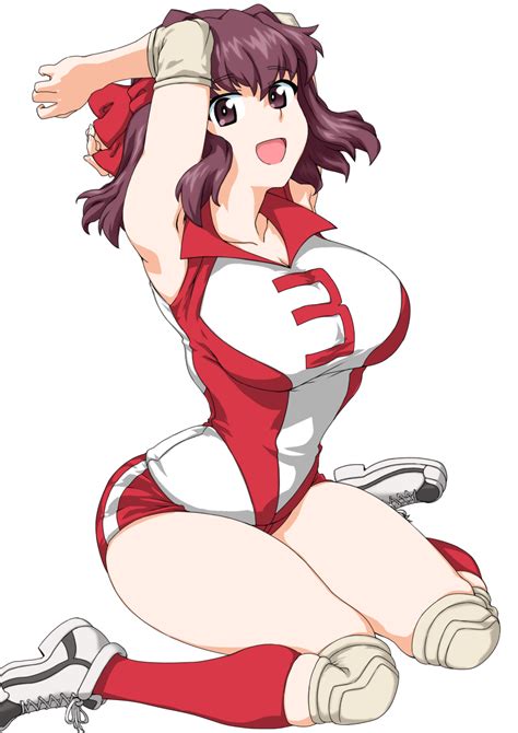 Pansy Orchid Kondou Taeko Girls Und Panzer Absurdres Highres 1girl D Arms Up Breasts