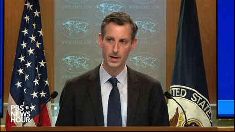Watch State Department Spokesperson Ned Price Holds News Briefing