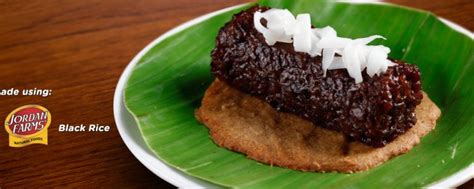 Black Rice Cake With Coconut Sugar Sunnywood