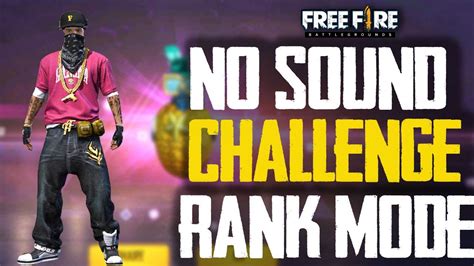 Free fire no weapon challenge. MUTUE CHALLENGENO SOUND  || FREE FIRE CHALLENGE || RUN ...