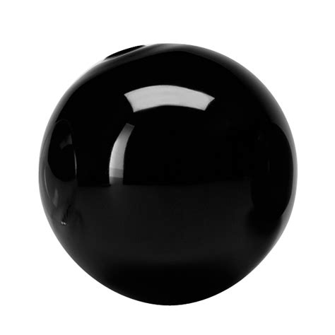 Lsa Glass Globes Black 10cm Drinkstuff