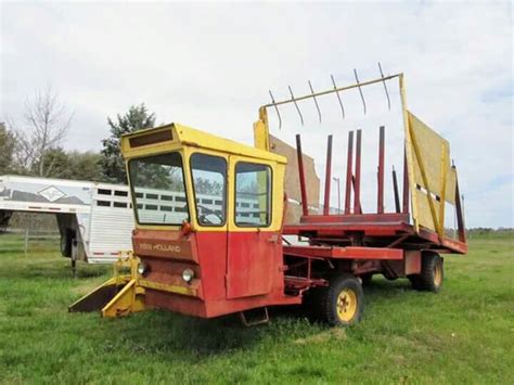 New Holland Self Propelled Square Bale Stack Wagon Farm Images