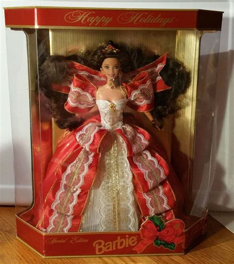 1997 Special Edition Happy Holiday Barbie Mattel 17832 Great For Collectors Christmas 10th