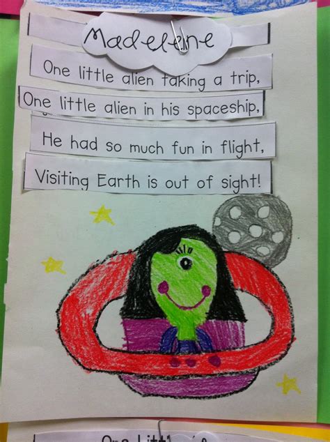 Welcome To Room 36 Aliens Kindergarten Journals Kindergarten Poems