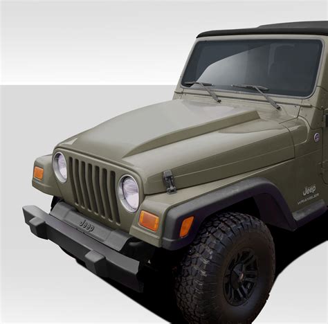 Duraflex Jeep Wrangler Hoods Now Available Pirate4x4com 4x4 And