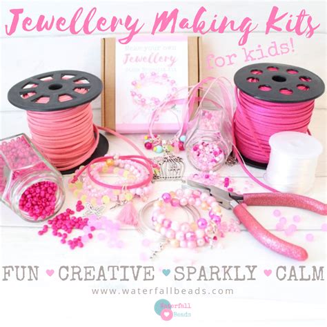Bead Kits For Girls Archives • Waterfall Beads Parties & Kits | Bead kits, Kits for kids 