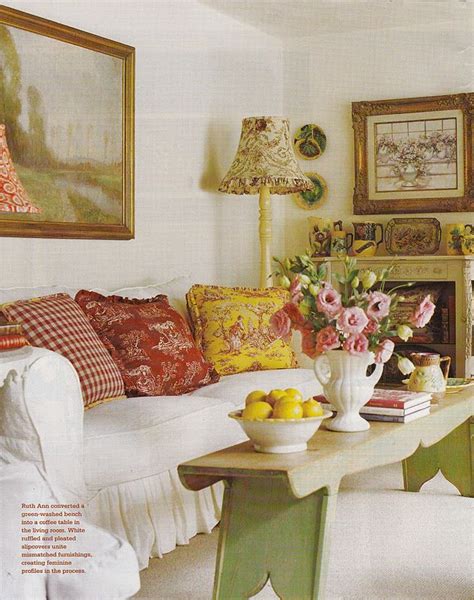 Hydrangea Hill Cottage French Country Cottage In Reds And Yellows