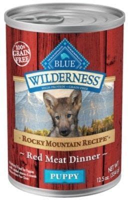 Its dog treats include crunchy biscuits, soft treats, dental bones, jerky and training treats. BLUE BUFFALO DOG WET - WILDERNESS ROCKY MOUNTAIN PUPPY RED ...
