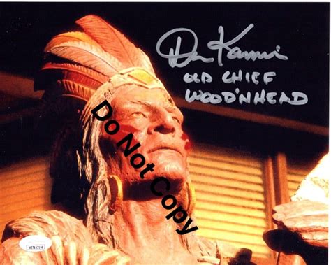 Dan Kamin Signed 8x10 Photo Creepshow 2 1987 Movie Old Chief Woodn