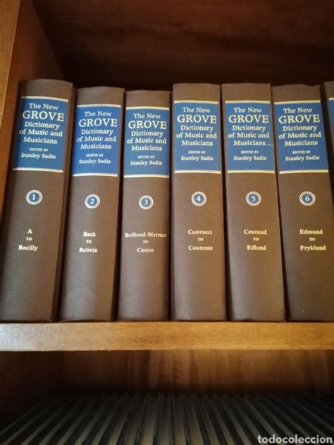 Like any subject, music has its own terminology. the new grove dictionary of music and musiciant - Comprar Enciclopedias en todocoleccion - 193410417