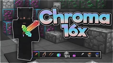 Chroma 16x Minecraft Pvp Texture Pack Animated 18 116 Youtube