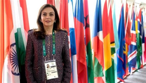 Nita Ambani Gets Elected At Rio And Becomes The First Indian Woman In