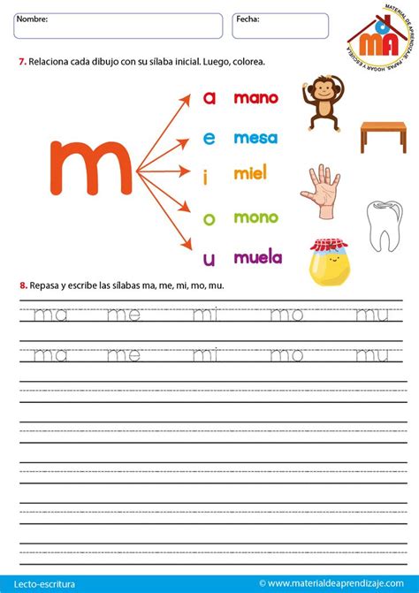 La Letra M Preschool Letter M Alphabet Activities Preschool Preschool