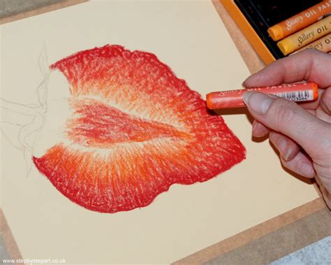 Strawberry Oil Pastels Tutorial Learn How To Draw A Juicy Strawberry