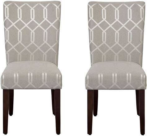 Homepop Parsons Classic Upholstered Accent Dining Chair Set Of
