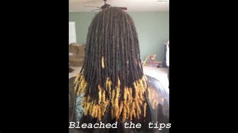 Fortunately, dyed dreadlock styles look particularly stylish with. Dreadlock journey 12, 3 years (dyed my tips) - YouTube