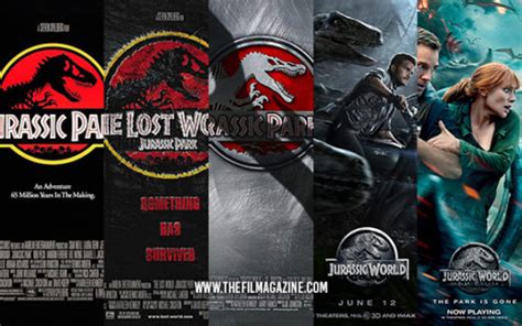 Jurassic Park World Movies Ranked The Film Magazine