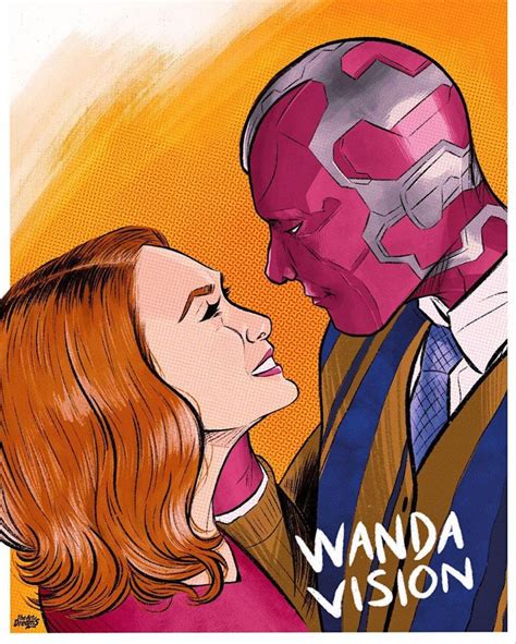 Wandavision Art By Theartofdreams In 2021 Marvel Posters Scarlet