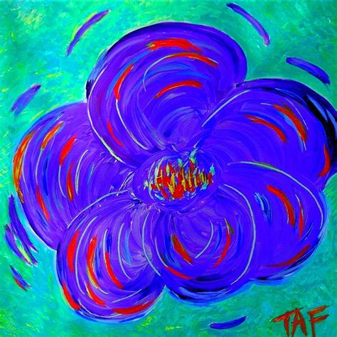 Purple People Eater Painting By Tracey Ashenfelter Pixels