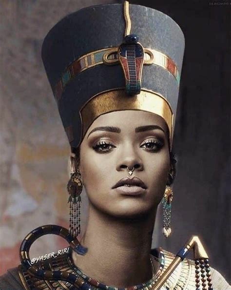 Rihanna Is Nefertiti Melaninterest In 2021 Egyptian Fashion Nefertiti Queen Nefertiti