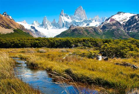 Beautiful Nature Landscape In Patagonia Argentina Stock Image Image