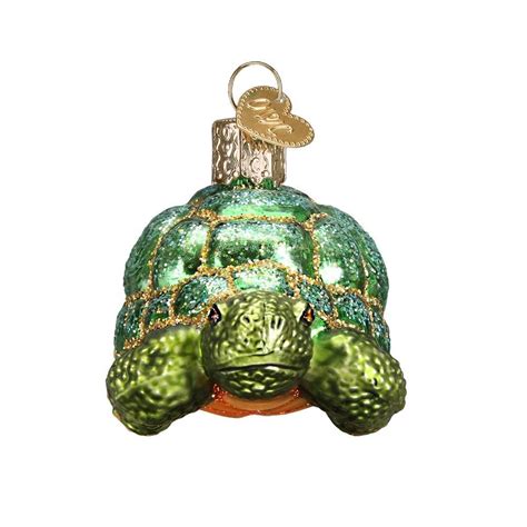 Old World Christmas Tortoise Glass Blown Ornament Click On The