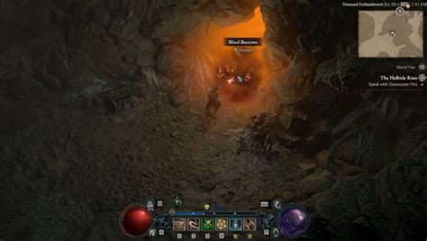 Diablo 4 Blind Burrows Location Item Level Gaming