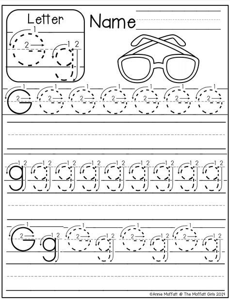 Letter G Worksheet With Images Alphabet Worksheets Kindergarten