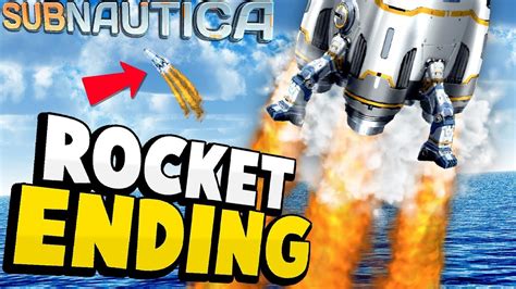 The End Of Subnautica Neptune Rocket Crafting And Ending Explained