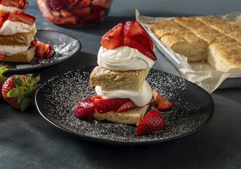 Sheet Pan Strawberry Shortcake Recipe Traeger Grills
