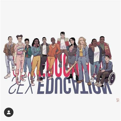 Sexeducation Netflix Sex Education Education Comic Books